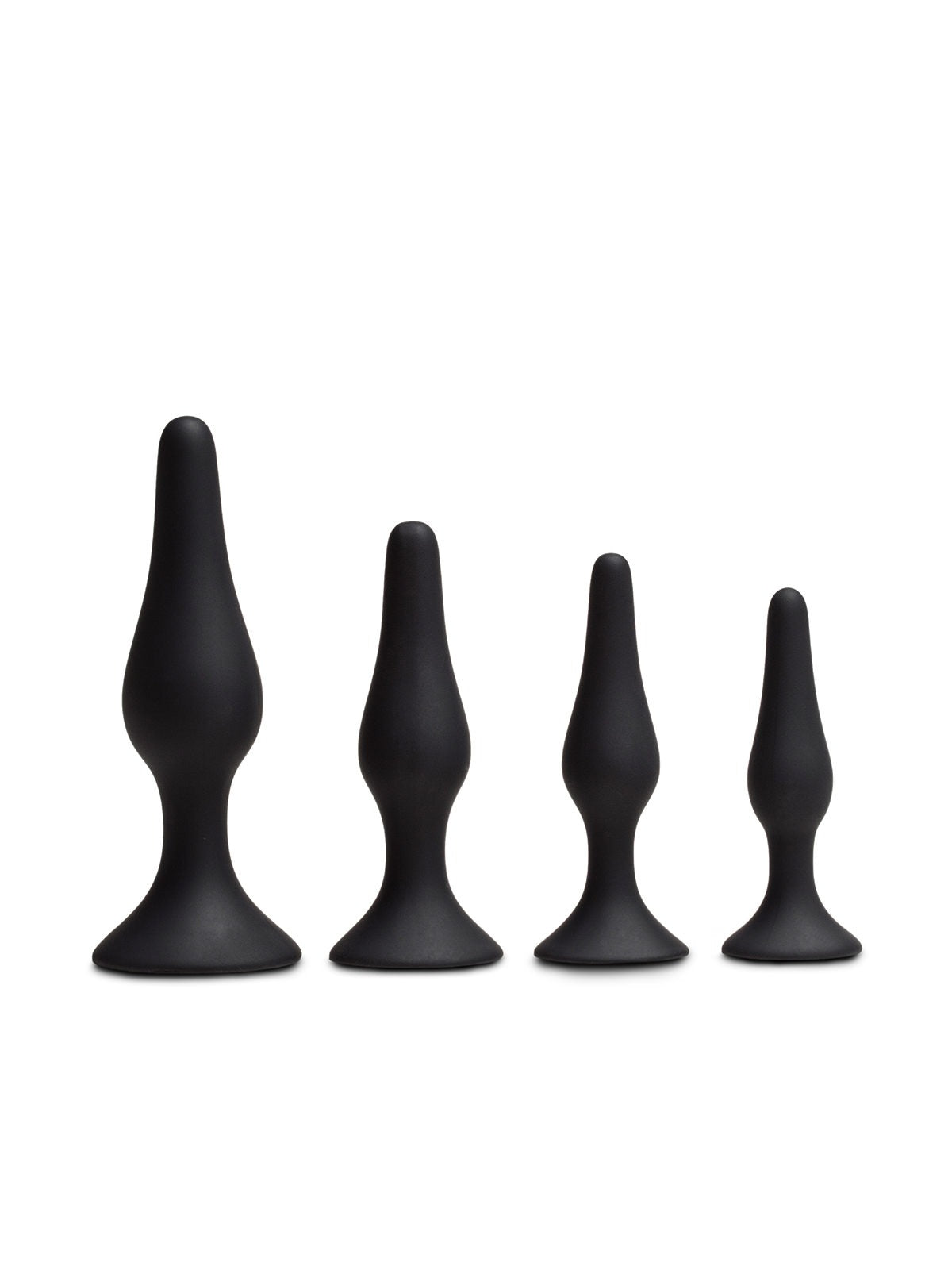 Hyssop : Set of 4 Suction Anal Butt Plugs