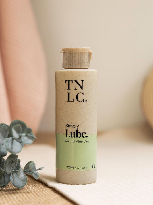 Simply Lube Aloe Vera 100ml : Organic Water Based Personal Lubricant
