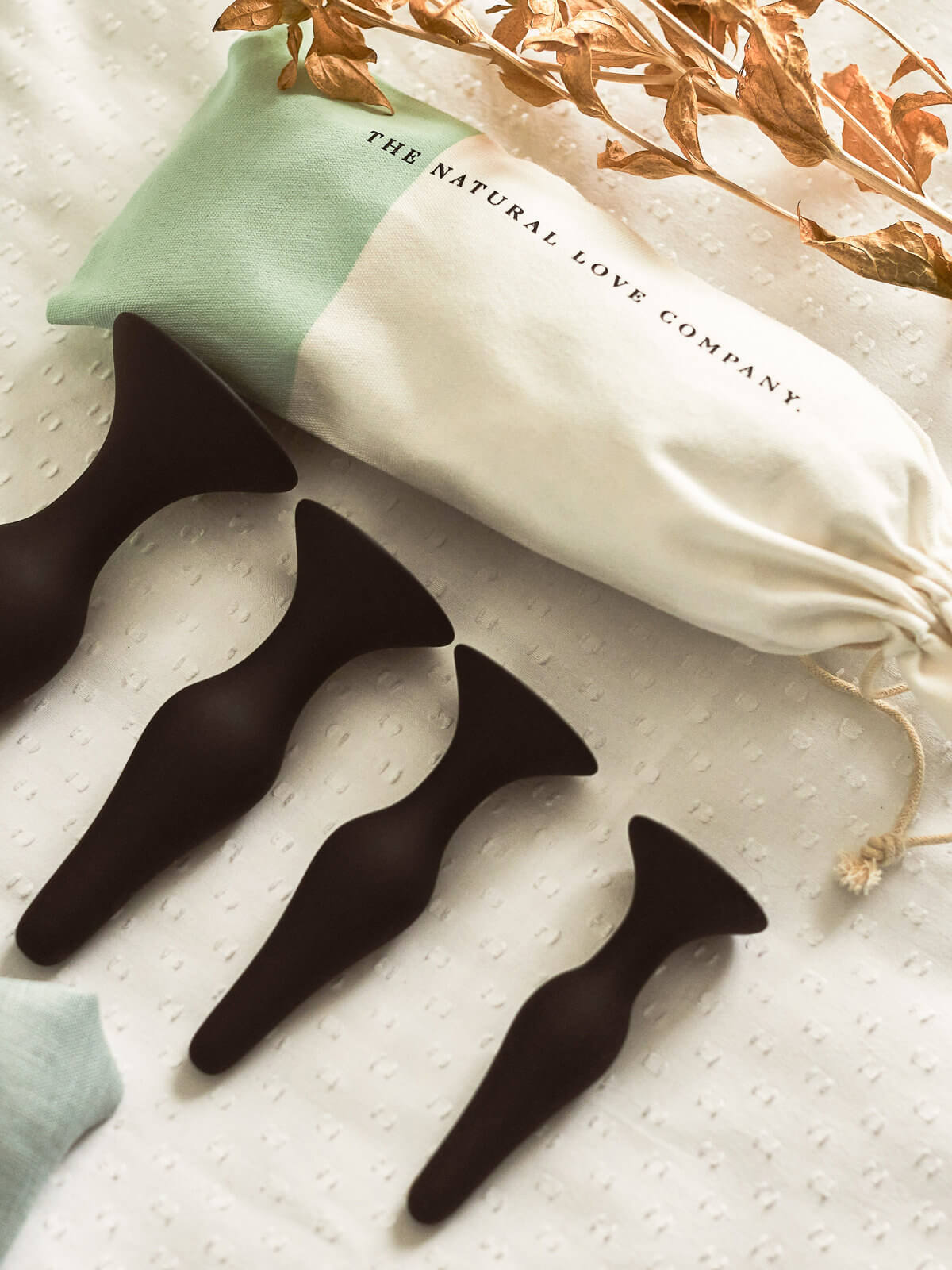 Hyssop : Set of 4 Suction Anal Butt Plugs