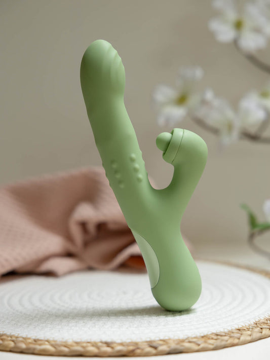 Senna : Unique ‘Come-Hither’ Thrusting Dildo & Vibrator