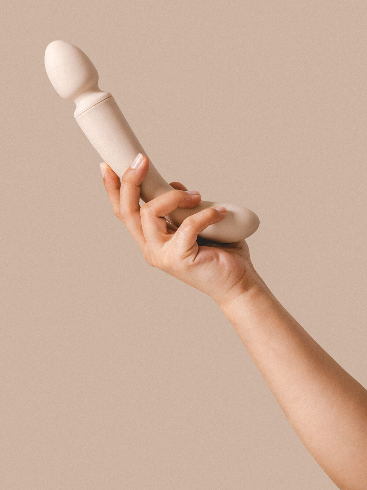 Cassia : Dual-ended and Curved Wand Vibrator