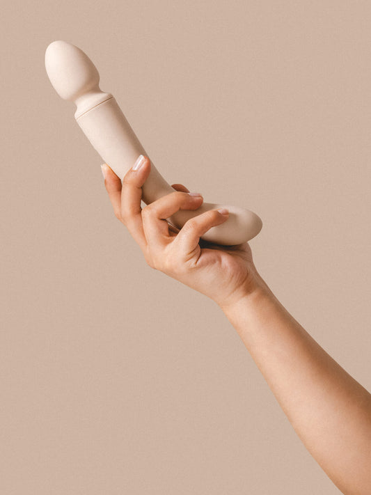 Cassia : Dual-ended and Curved Wand Vibrator