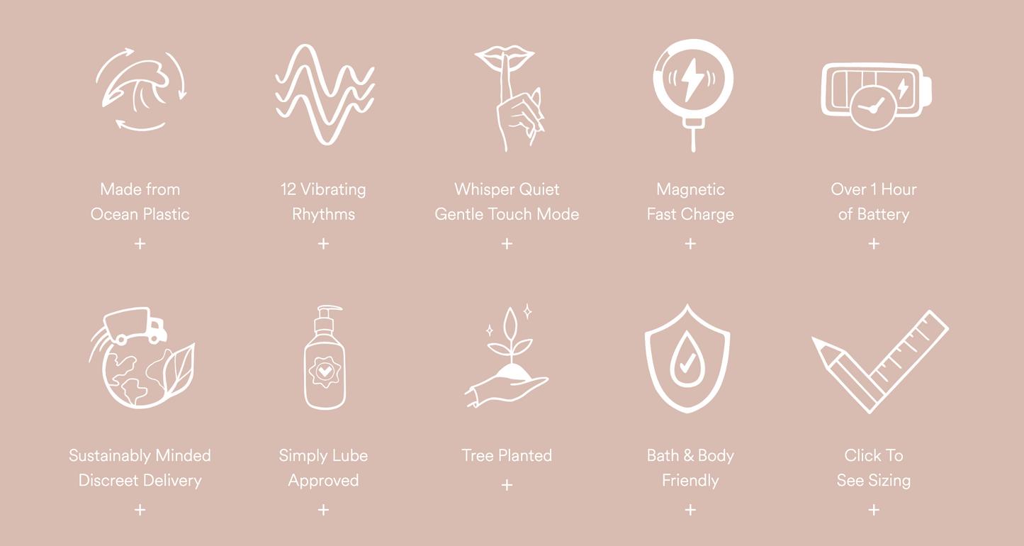 Saro : Classic Rabbit Vibrating Dildo