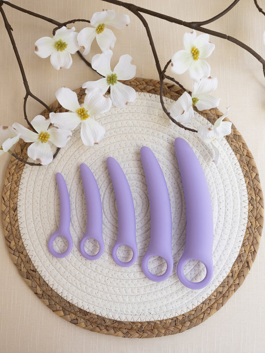 Wisteria : Dilator Training Set made from Soft Silicone